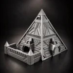 Sci-fi pyramid model