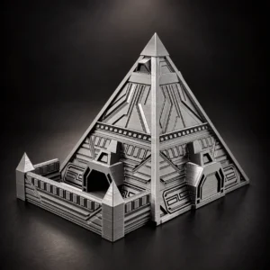 Sci-fi pyramid model
