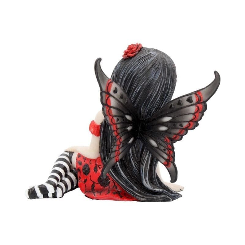 sugar skull fairy figurine