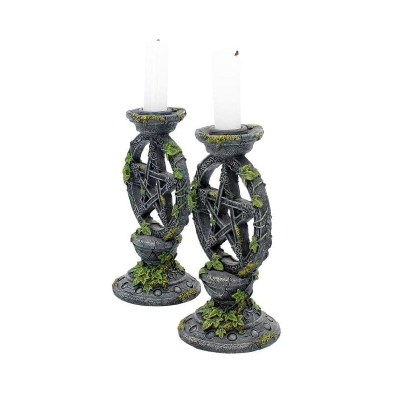 witch candle holder