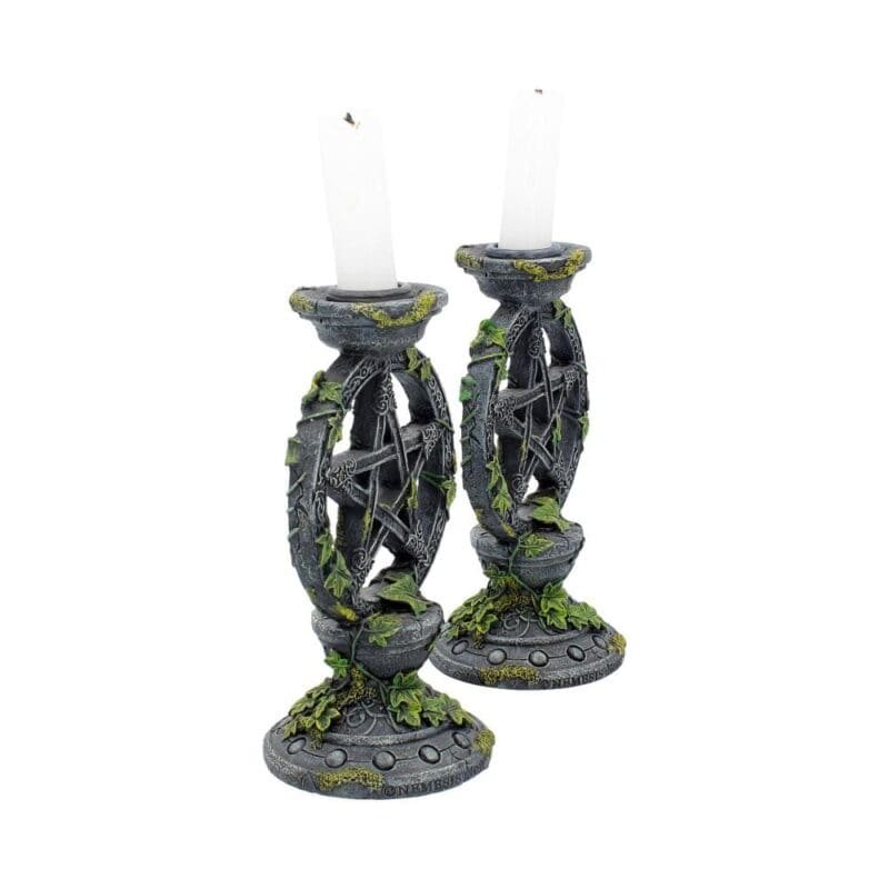 witch candle holder