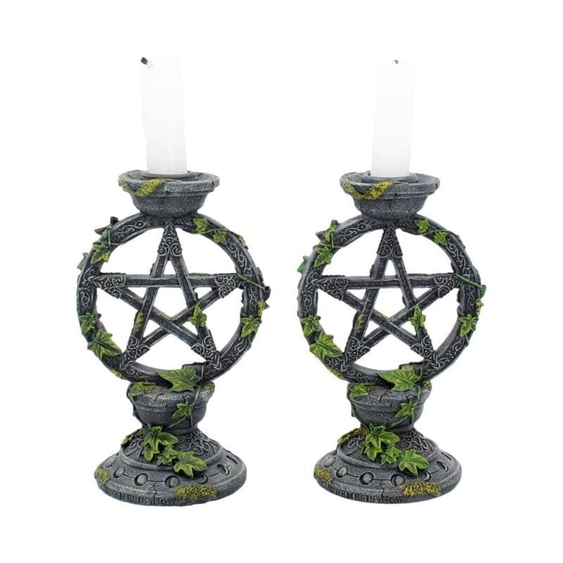 witch candle holder