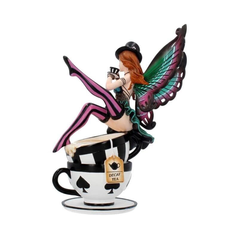 fantasy fairy figurine,fairy figurine,whimsical fairy figurine,fairy ornament,teacup fairy figurine,fairy collectible,resin fairy figurine,gothic fairy figurine,fairy gift,fantasy gift