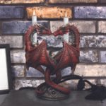 dragon candle holder