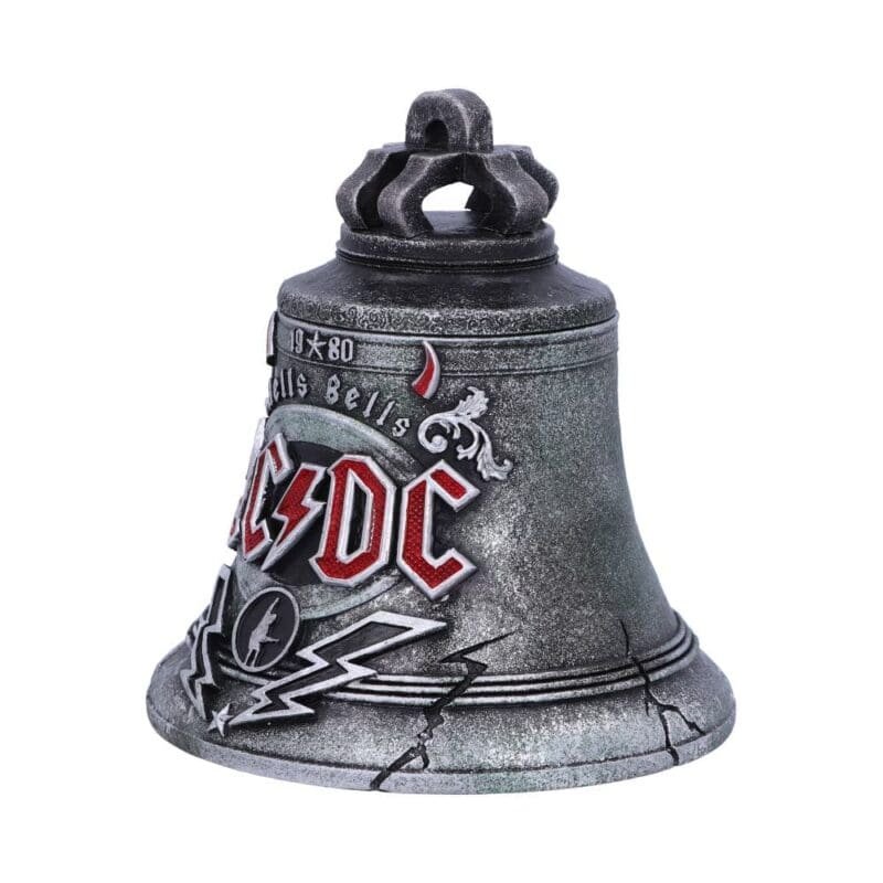 AC/DC Hells Bells box,AC/DC resin storage box,officially licensed AC/DC gift,AC/DC collectible box,rock music gift box UK,AC/DC ornament UK,band merchandise gift box