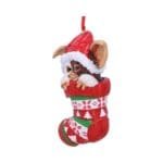 Gremlins Gizmo Christmas Ornament,Official Gremlins Merchandise,Festive Movie Decoration,Hand-painted Collectible Figurine
