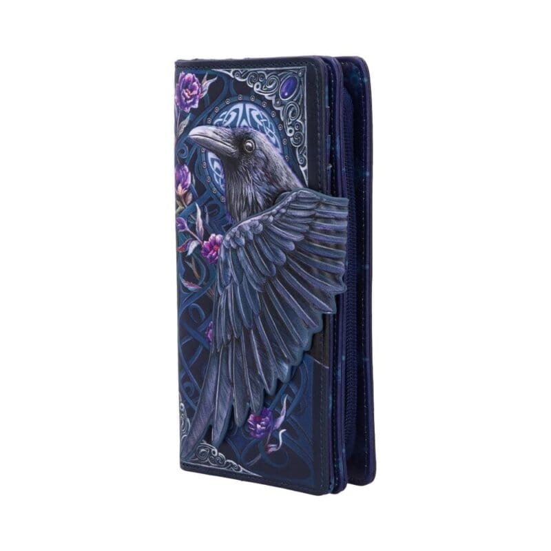 purse,raven purse wallet,raven purse