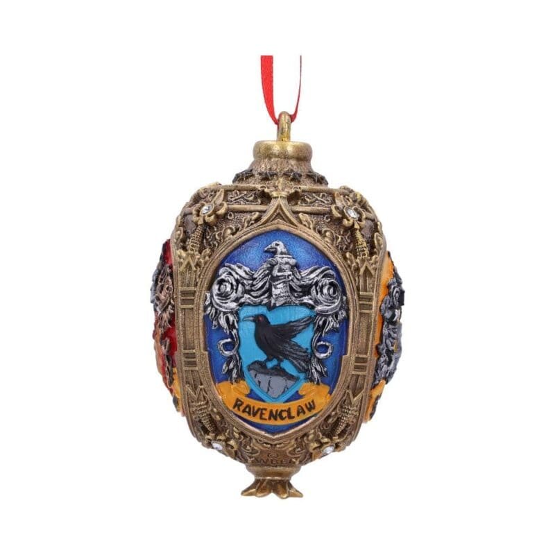 Harry Potter Ornament,Hogwarts House Decoration,Official Wizarding World Gift,Yule Ball Christmas Tree,Hogwarts Crest Collectible