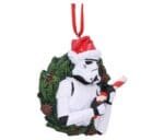 Stormtrooper Christmas Ornament,Official Star Wars Holiday Decoration,Original Stormtrooper Merchandise,Funny Sci-Fi Christmas Gift,Resin Tree Hanging Decoration