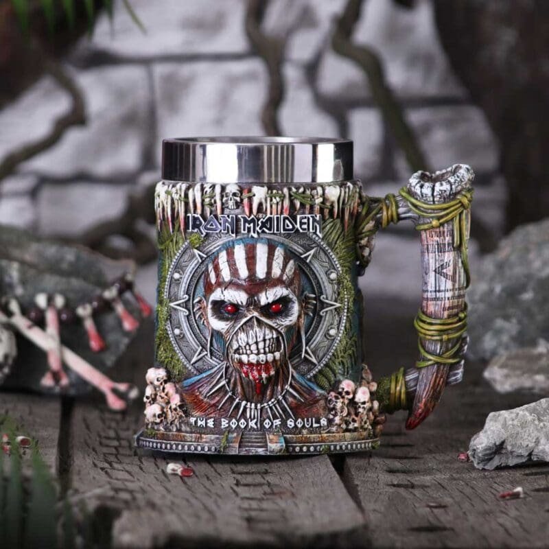 iron maiden tankard