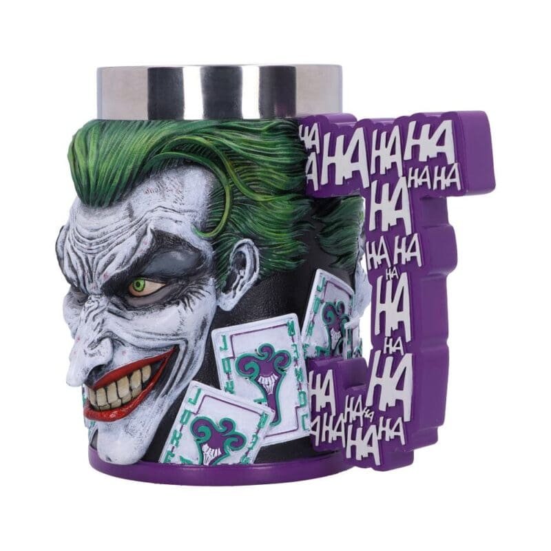 The Joker Tankard,Officially Licensed DC Comics,Nemesis Now,Collectible Mug,Clown Prince of Crime Gift