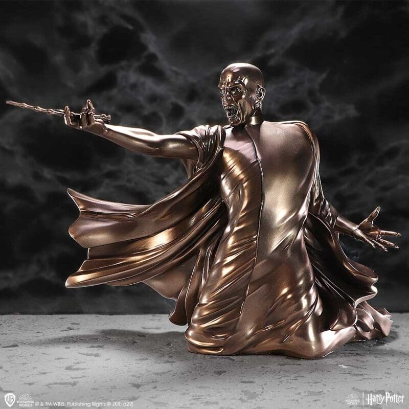 Harry potter,voldemort,bronze figurines