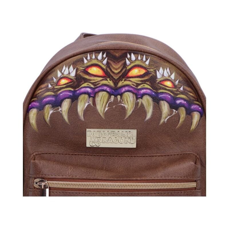 Official D&D Mimic Backpack,RPG Gamer Rucksack,Dungeon Master Gear,Fantasy Monster Bag,Tabletop Gaming Accessory