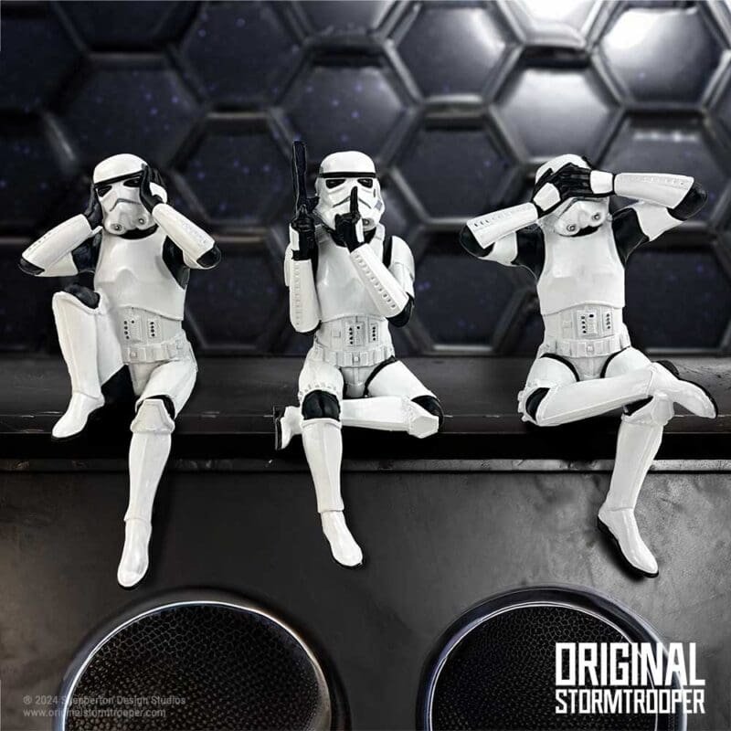three wise stormtroopers