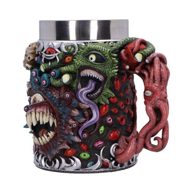 Dungeons & Dragons Beholder Tankard, Official D&D Merchandise, Beholder Mug, Gift for D&D Player, Fantasy Gaming Drinkware