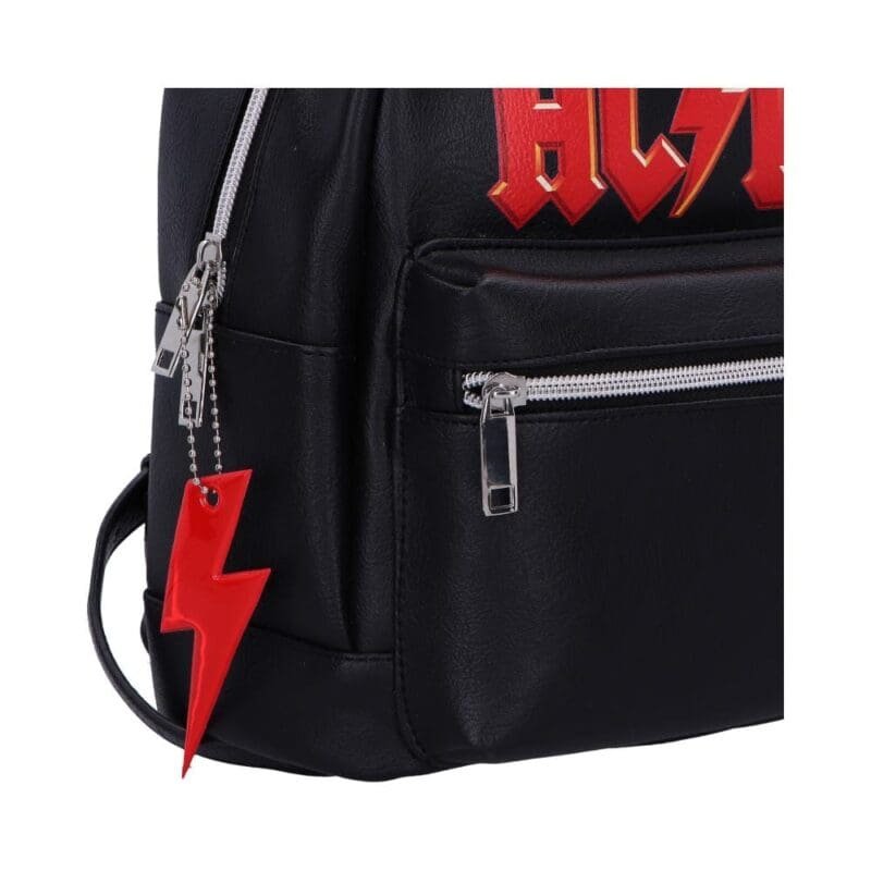 Official ACDC Backpack,Rock Band Merch,Heavy Metal Bag,Music Festival Gear,ACDC Logo Rucksack