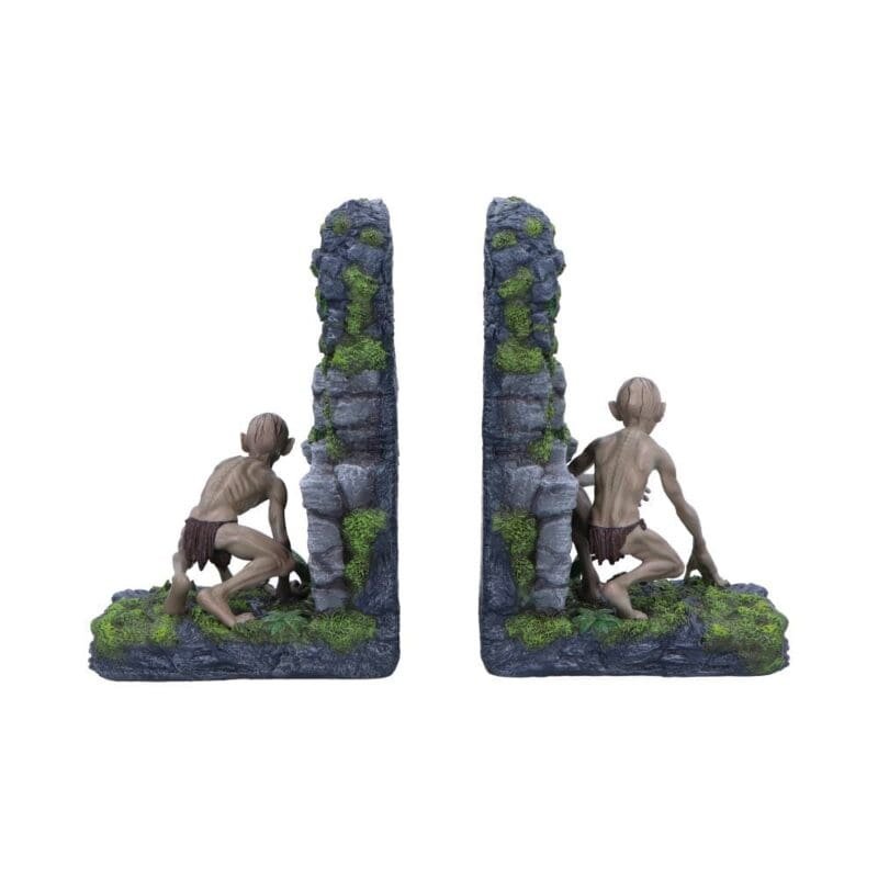 Lord of the Rings Bookends,Middle-earth Collectible,Official Gollum Figure,Tolkien Fan Gift,Nemesis Now LOTR