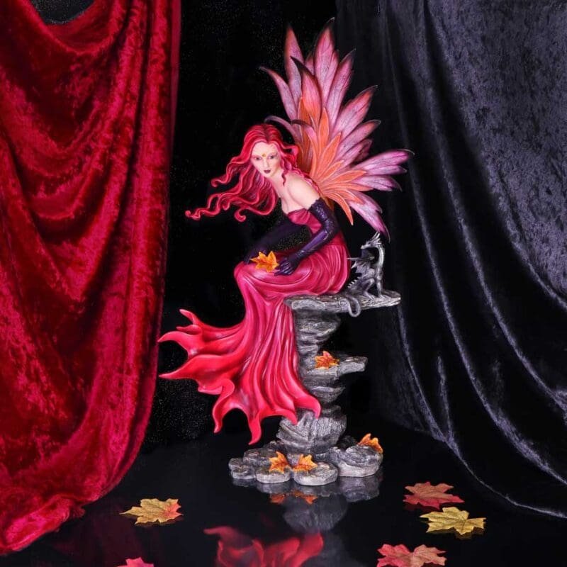 fairy and dragon figurines