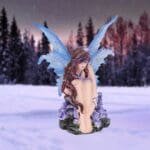 fairy figurine,butterfly fairy figurine,fairy ornament,purple fairy figurine,butterfly fairy ornament,fantasy fairy figurine,fairy gift,fairy collectible,resin fairy figurine,fantasy figurine