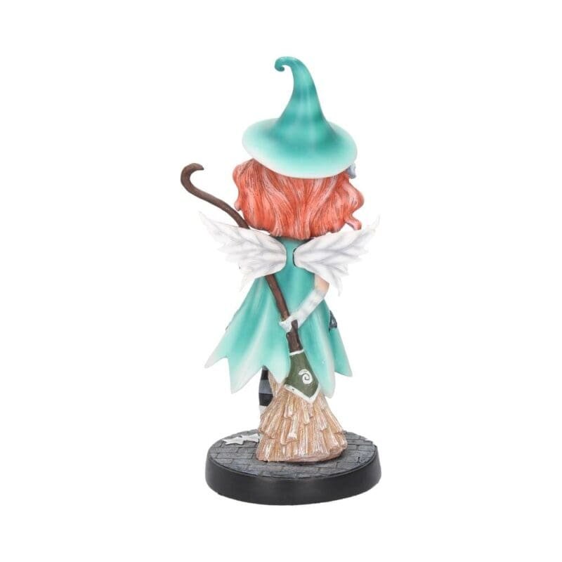 witch figurine,fairy witch figurine,witch ornament,gothic witch figurine,broomstick figurine,resin witch figurines,witch gift,fairy figurine,halloween witch figurine,alternative gift