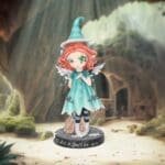 witch figurine,fairy witch figurine,witch ornament,gothic witch figurine,broomstick figurine,resin witch figurines,witch gift,fairy figurine,halloween witch figurine,alternative gift