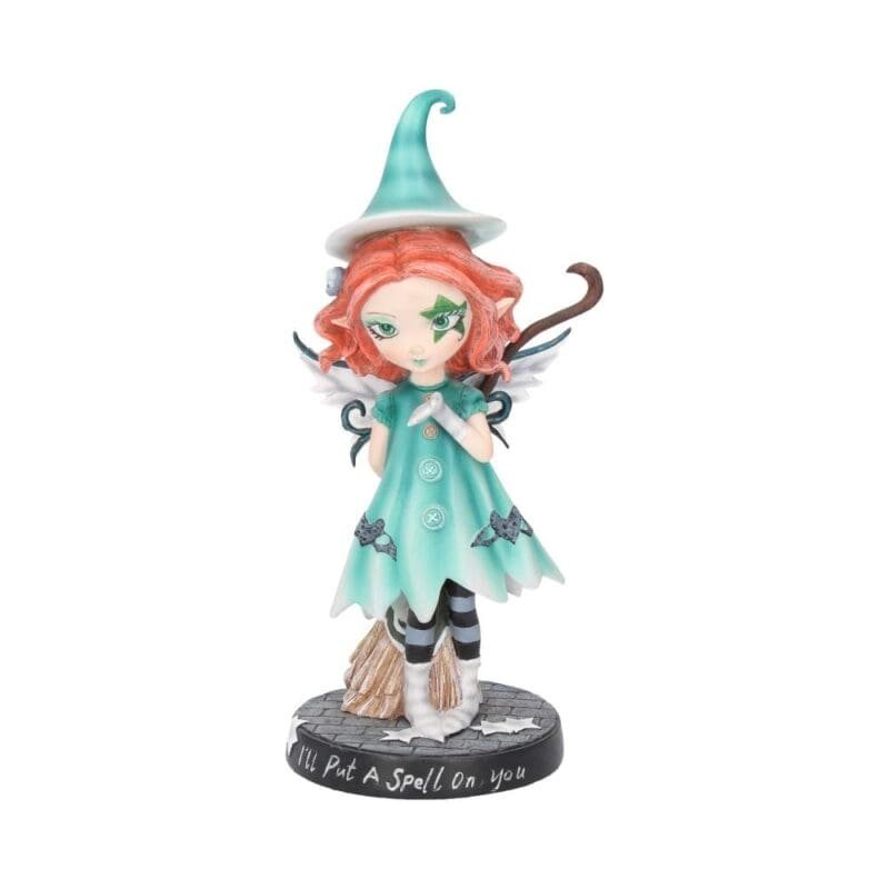 witch figurine,fairy witch figurine,witch ornament,gothic witch figurine,broomstick figurine,resin witch figurines,witch gift,fairy figurine,halloween witch figurine,alternative gift