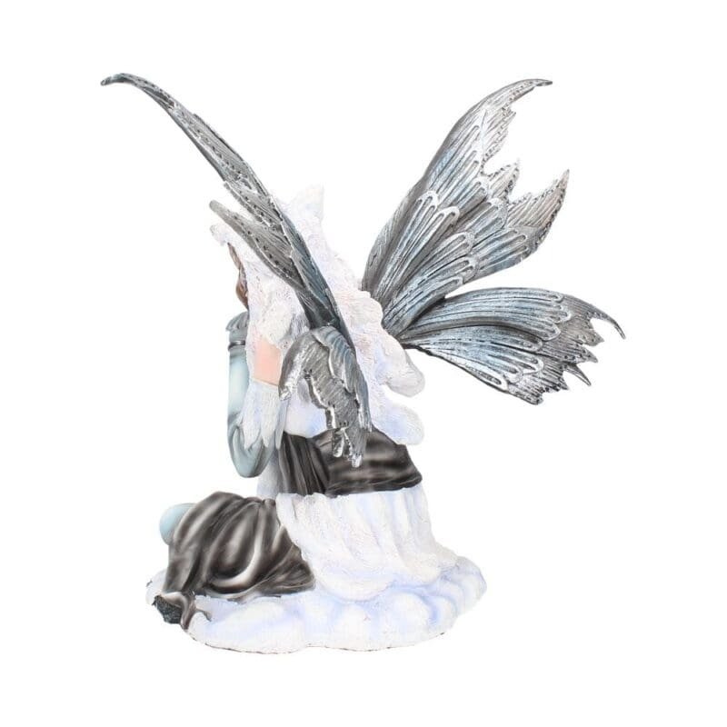 winter fairy figurine,fairy figurine,fantasy fairy figurine,wolf ornament,fairy ornament,winter fairy ornament,fantasy figurine,fairy gift,wolf figurine,fantasy gift