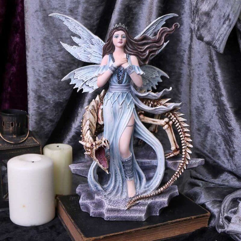 fairy and dragon figurines
