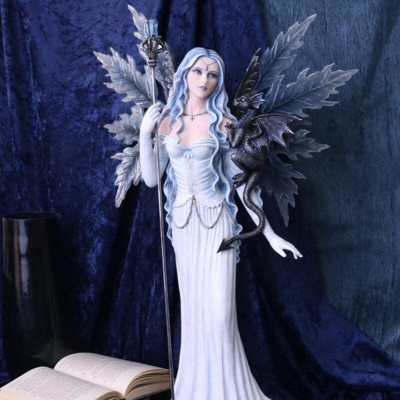 fairy and dragon figurines