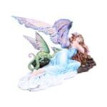 fairy and dragon figurines