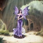 d5123r0-7.jpg fairy and wolf figurine