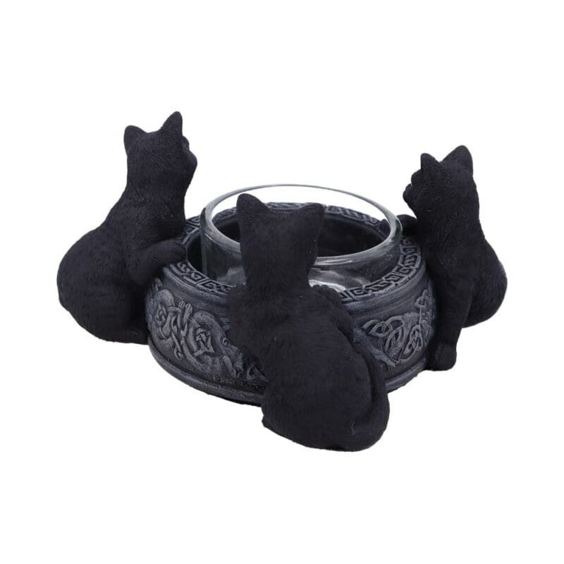 cat tealight holder