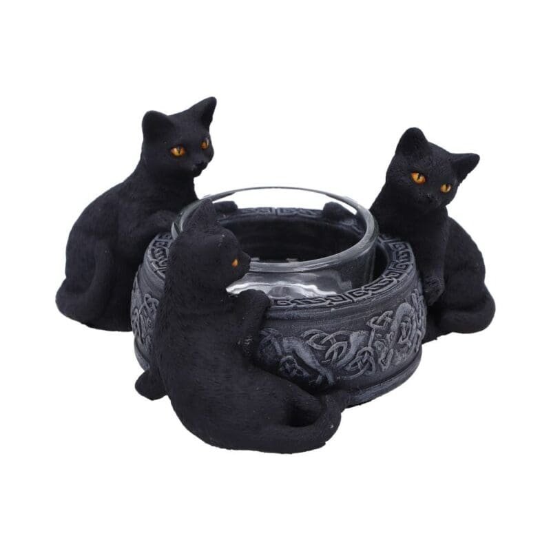cat tealight holder