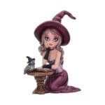 Unleash charm with the Agatha Witch Figurine. Spellbinding at 15cm size.