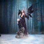 gothic fairy figurines