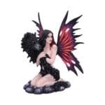 fairy and wolf figurine