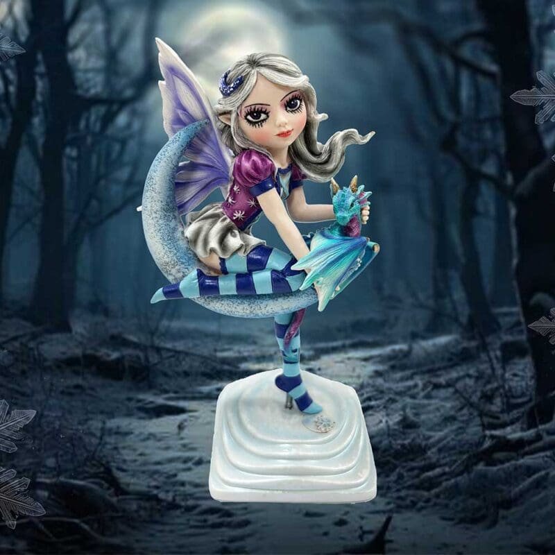 gothic fairy figurines