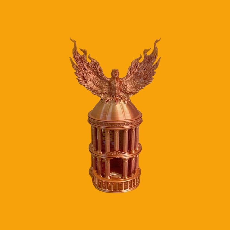 il_fullxfull.5511309648_ngyu.jpg Dice tower statue of a bird with wings on top of a building