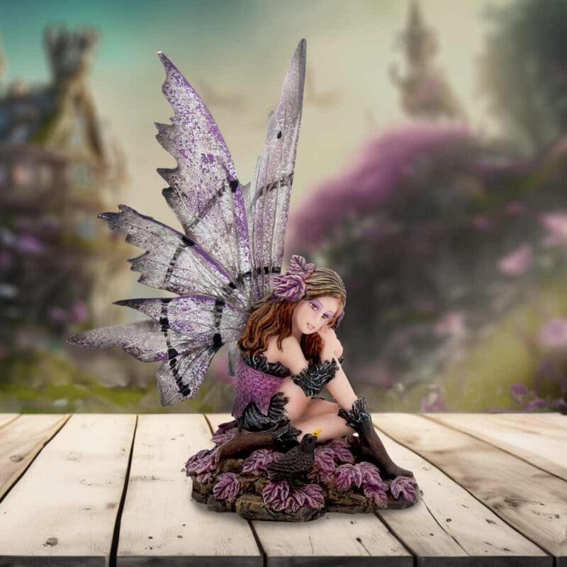 gothic fairy figurines