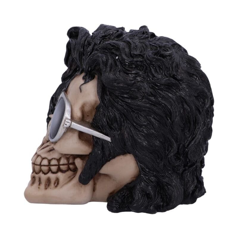 bad skull,King of Pop Collectible,Music Icon Figurine,Gothic Halloween Decoration,Unique Christmas Gift for Music Fan
