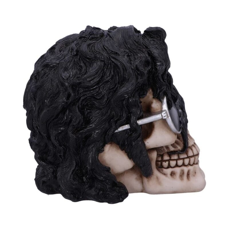 bad skull,King of Pop Collectible,Music Icon Figurine,Gothic Halloween Decoration,Unique Christmas Gift for Music Fan