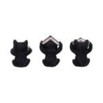 u6717a24-2.jpg Three Wise Cats,Gothic Halloween Decorations,Witchcraft Altar Figurines,See Hear Speak No Evil Cats,Witchy Cat Lover Gift
