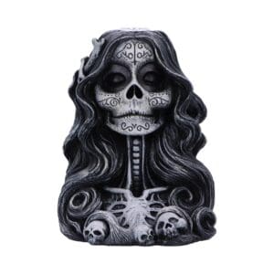 skull incense burner
