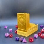 Portable Dice Tower,TTRPG travel accessory,folding dice box,mini dice tower