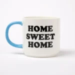Snoopy Mug, Official Peanuts Merchandise, Home Sweet Home Coffee Cup, Nostalgic Character Gift, Vegan China Woodstock Mug