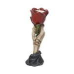 Eternal Flame Skeleton Rose Tealight Holder,Skeleton Rose Candle Holder,Nemesis Now Gothic Decor,Gothic Tealight Holder,Alternative Wedding Decoration,Gothic Valentine Decor
