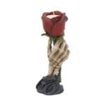 Eternal Flame Skeleton Rose Tealight Holder,Skeleton Rose Candle Holder,Nemesis Now Gothic Decor,Gothic Tealight Holder,Alternative Wedding Decoration,Gothic Valentine Decor