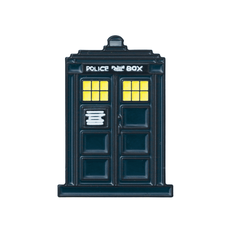 Tardis Pin Badge