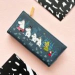 Official Moomin Wallet Blue Forest Official Moomin Wallet Blue Forest