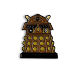 Time lord darlek pin badge